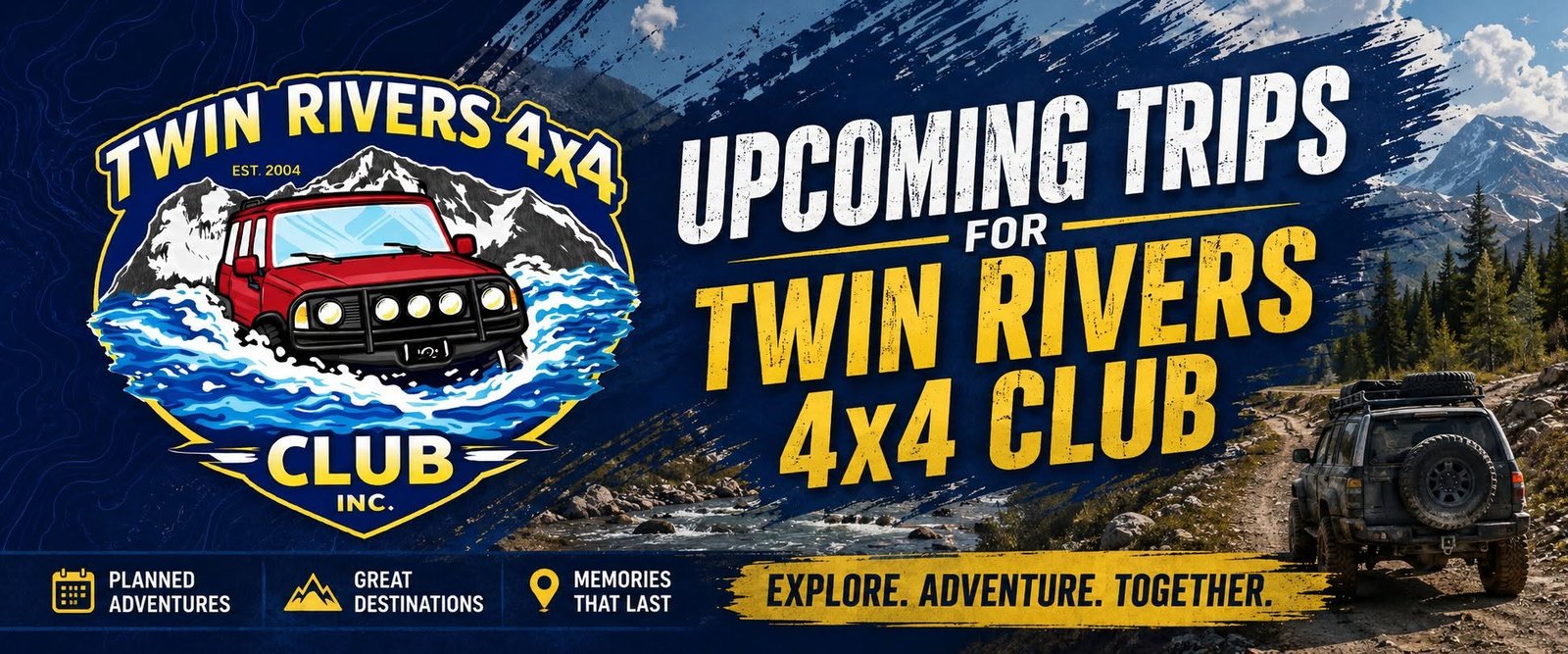 Upcoming Trips 2026 & 2027 For Twin Rivers 4x4 Club 1 christmas